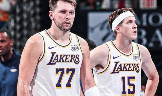 nba直播-湖人官方：东契奇和里夫斯缺阵与火箭的系列赛G2